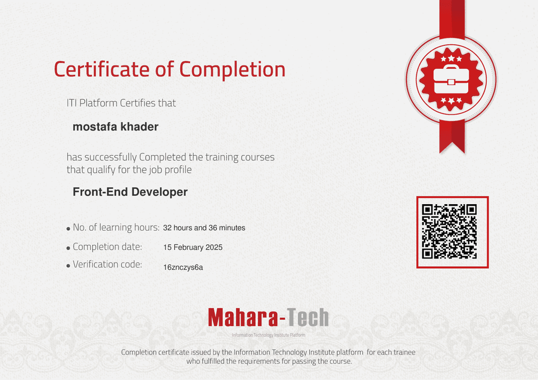 Front-End Developer